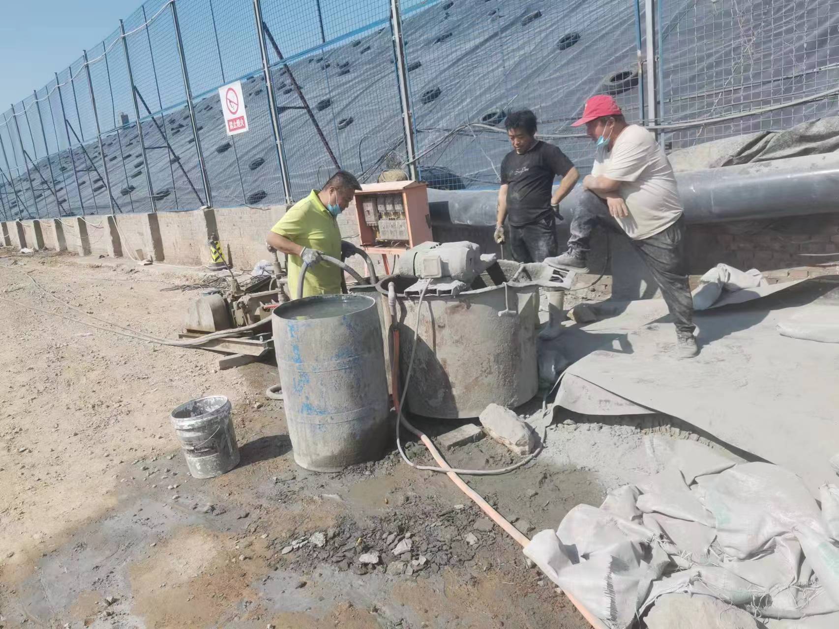 运河袖阀管注浆